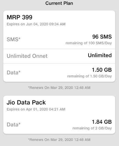 8 GB free data for Jio Users[Specific Users] | My jio