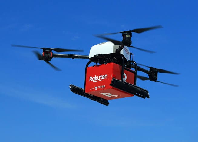 Drones and the link between supply chain managment